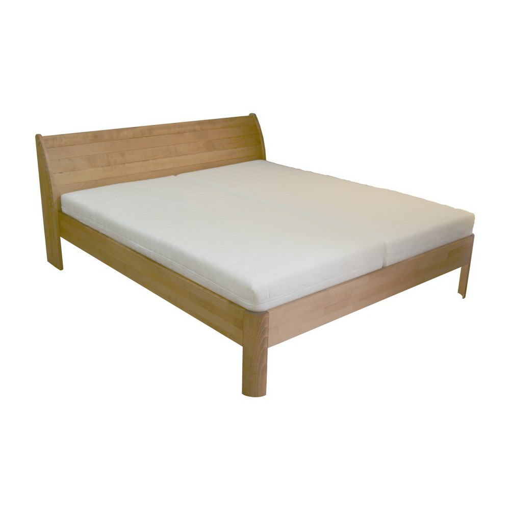 Masívna buková manželská posteľ 180x200cm / 180x220cm 2-2013-04