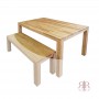 Masívny dubový stôl 1-2019-02 160x90x76cm